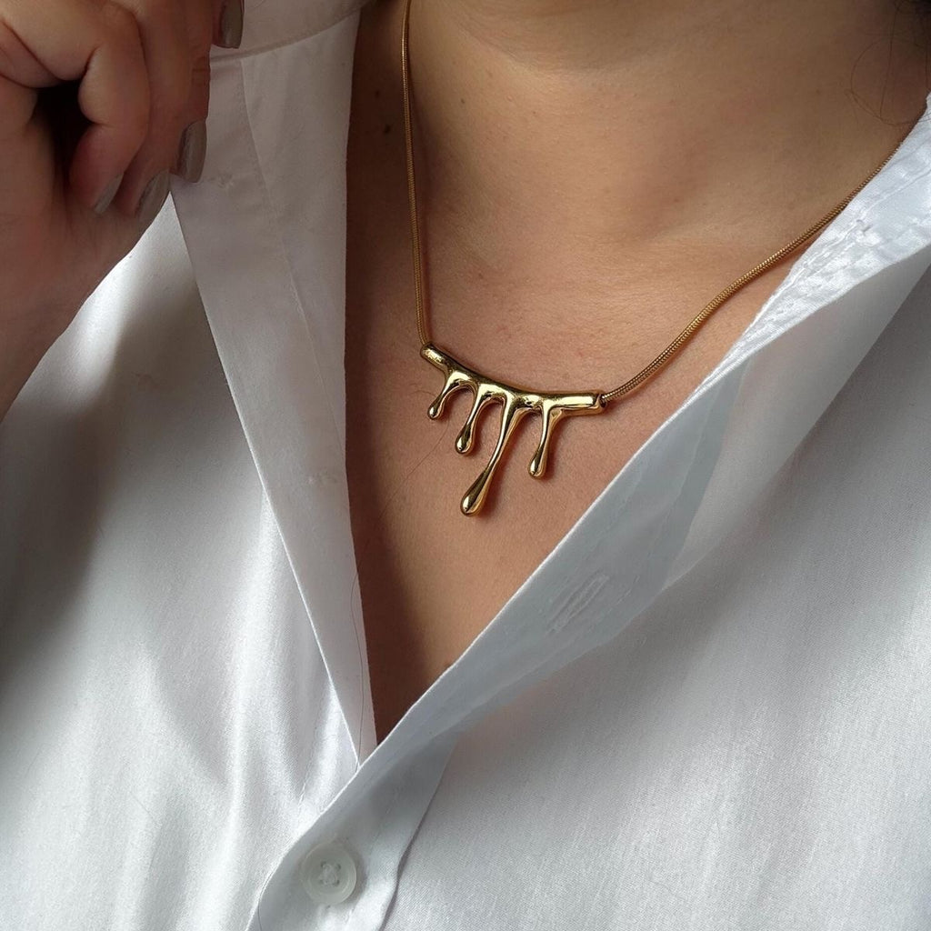 Melt Drip Necklace