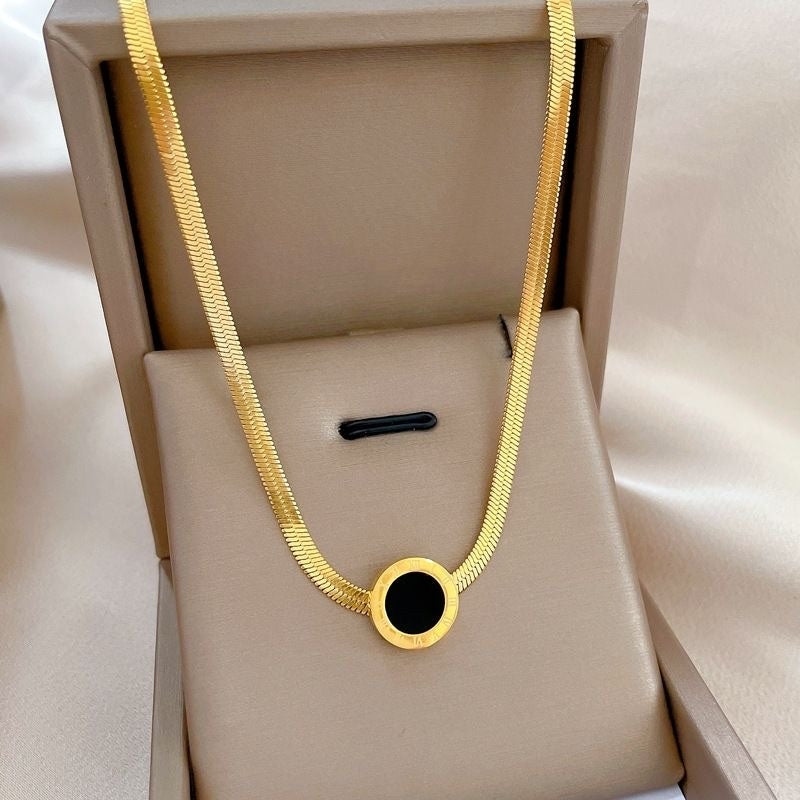Eternal Glow Circle Necklace
