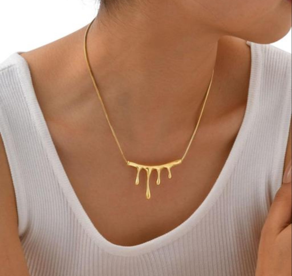 Melt Drip Necklace